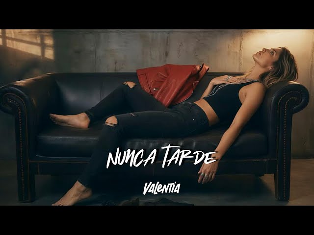 Video thumbnail for ValentIA - Nunca tarde (Lyrics/Letra Official Video) - EP No pido permiso