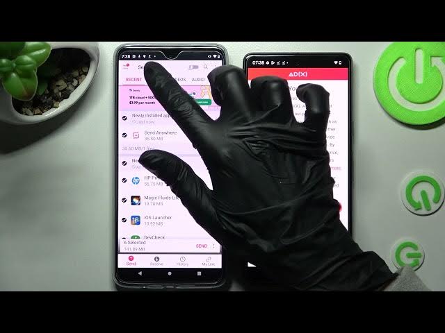 Video thumbnail for How to Transfer Files from an Android Device to Google Pixel 7 - Install Send Anywhere
