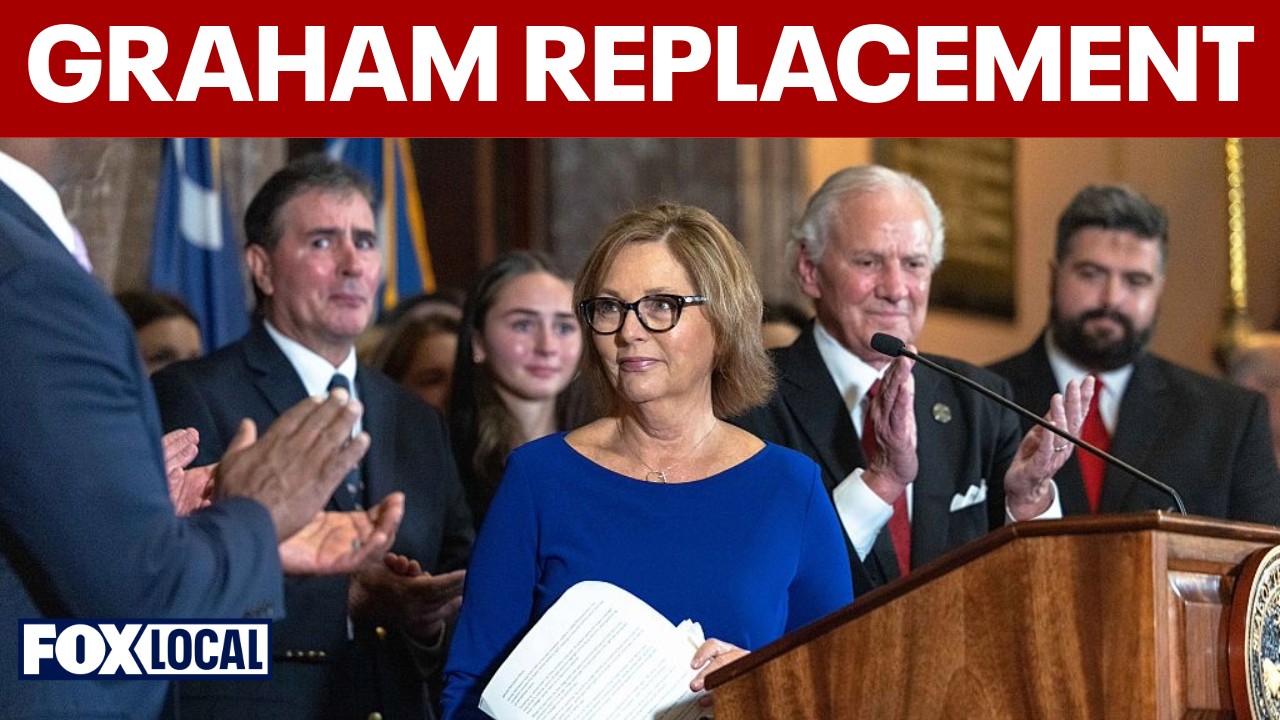 Video thumbnail for SC Gov. names Lindsey Graham's sister Darline Nordone to finish Senate term