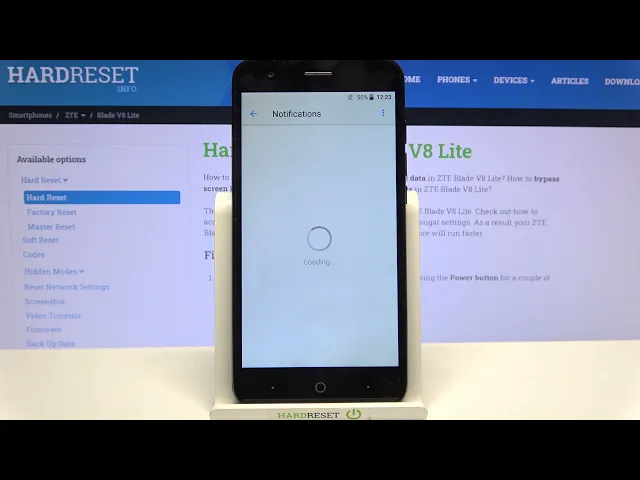 Video thumbnail for How to Turn On/Off Apps Notifications on ZTE Blade V8 Lite – Manage Notifications