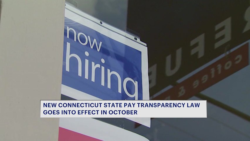 Video thumbnail for CT's Expanded Pay Transparency Law will require companies to be honest about wage ranges
