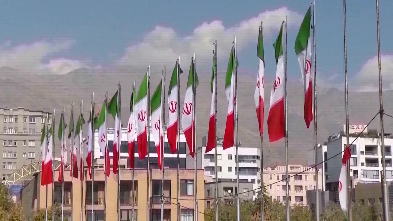 Video thumbnail for Iran: Iran launches new retaliatory drone strikes on U.S. bases in Kuwait.