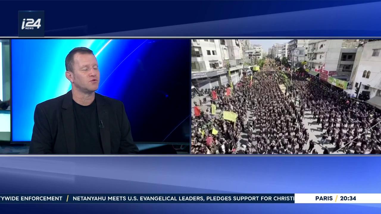 Video thumbnail for Trump-Netanyahu meeting in Florida. Report: Israel, U.S. set 2-month deadline for Hamas disarmament