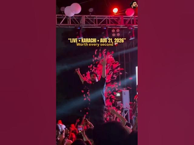 Video thumbnail for Murtaza Qizilbash JUST BROKE Karachi! 😱🔥| #Murtazaqizilbash #KarachiConcert