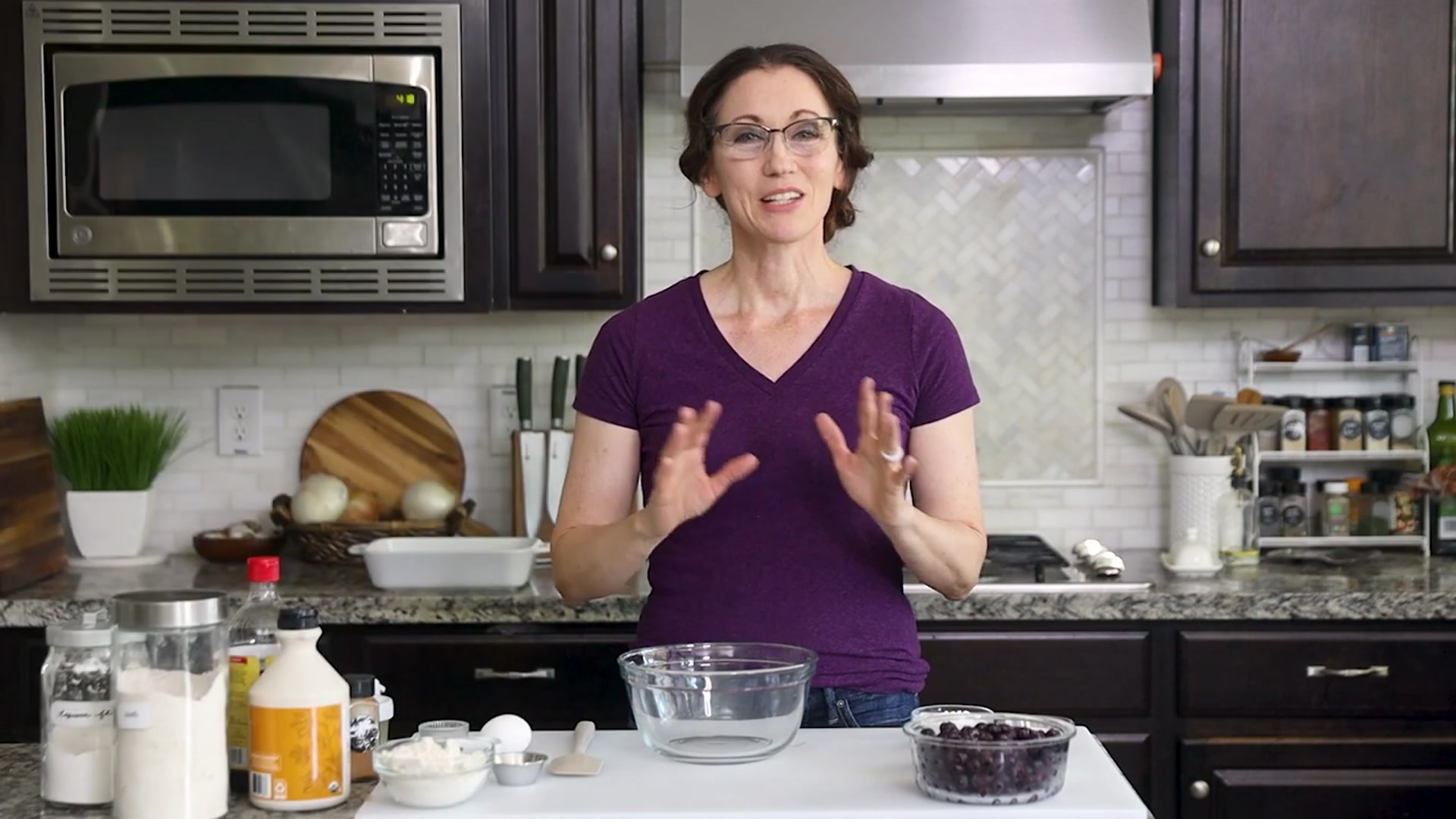 Video thumbnail for Gluten Free Blueberry Cobbler with Oat Flour(720P_HD)