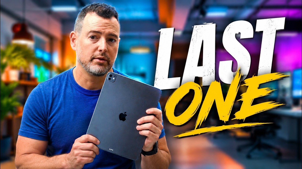 Video thumbnail for Final verdict: iPad Pro M5