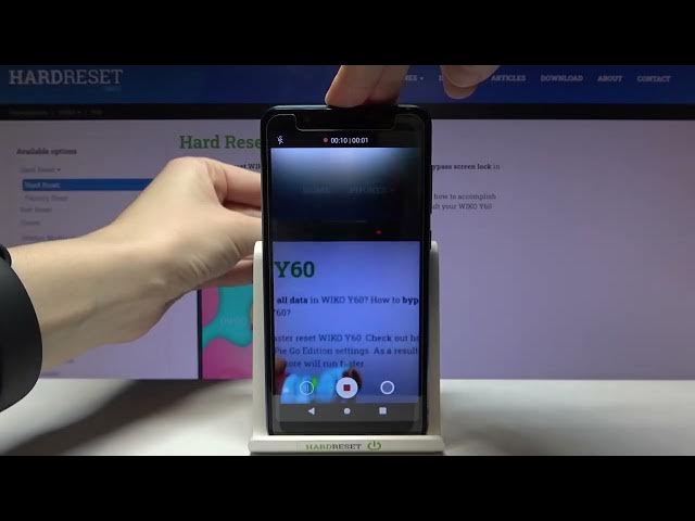 Video thumbnail for How to Record the Timelapse on the WIKO Y60?