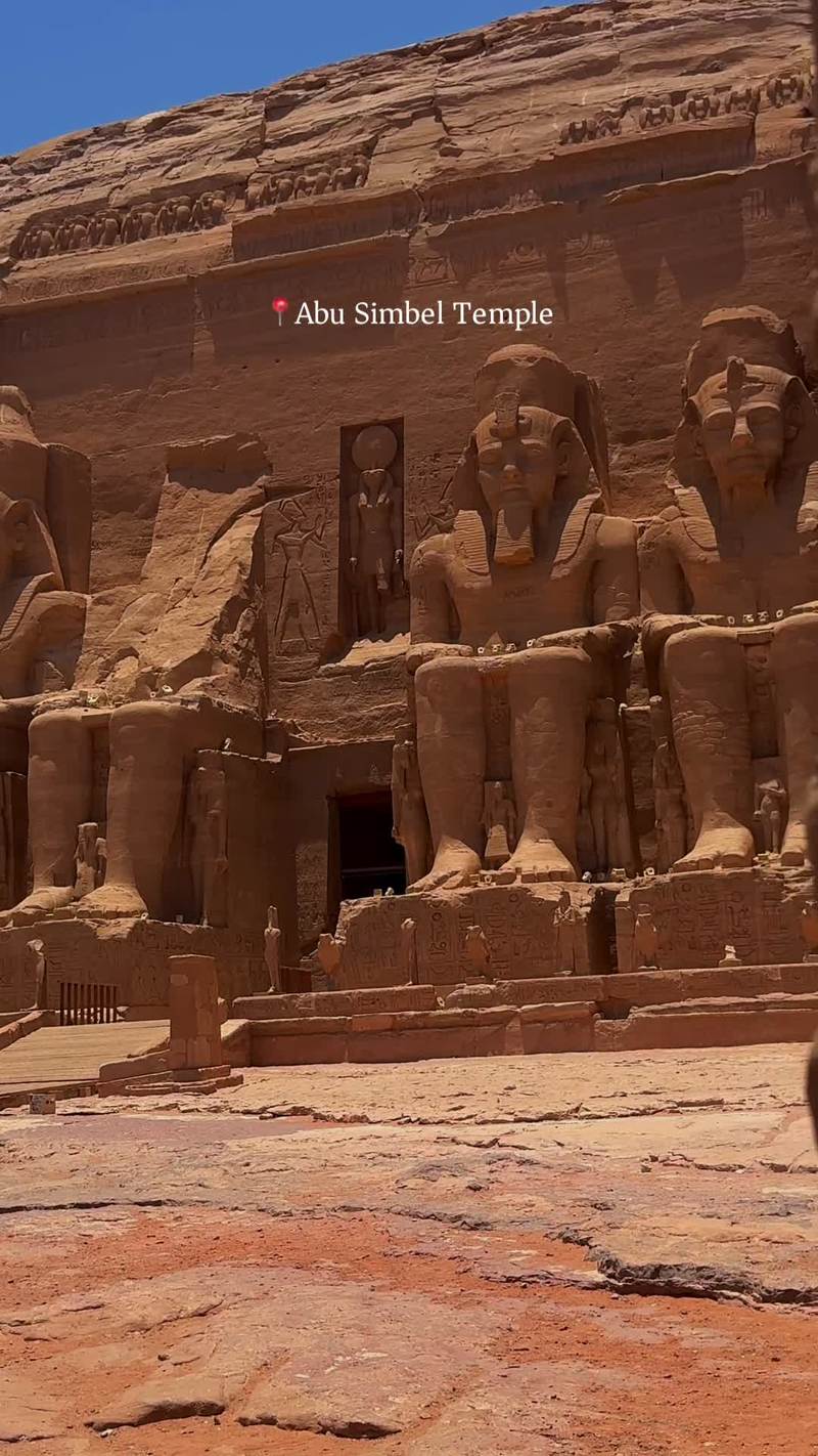Video thumbnail for Journey through Majestic Abu Simbel Temple in Egypt