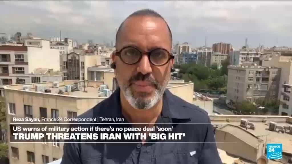 Video thumbnail for Iran ‘prefers diplomacy’ but if there’s a war, Tehran says it’s ready