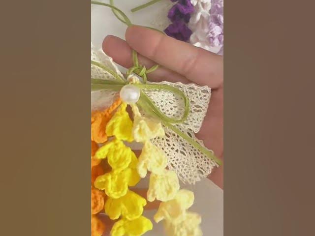 Video thumbnail for Crocheted Wisteria Is the Hottest Car Accessory Gift! #shorts