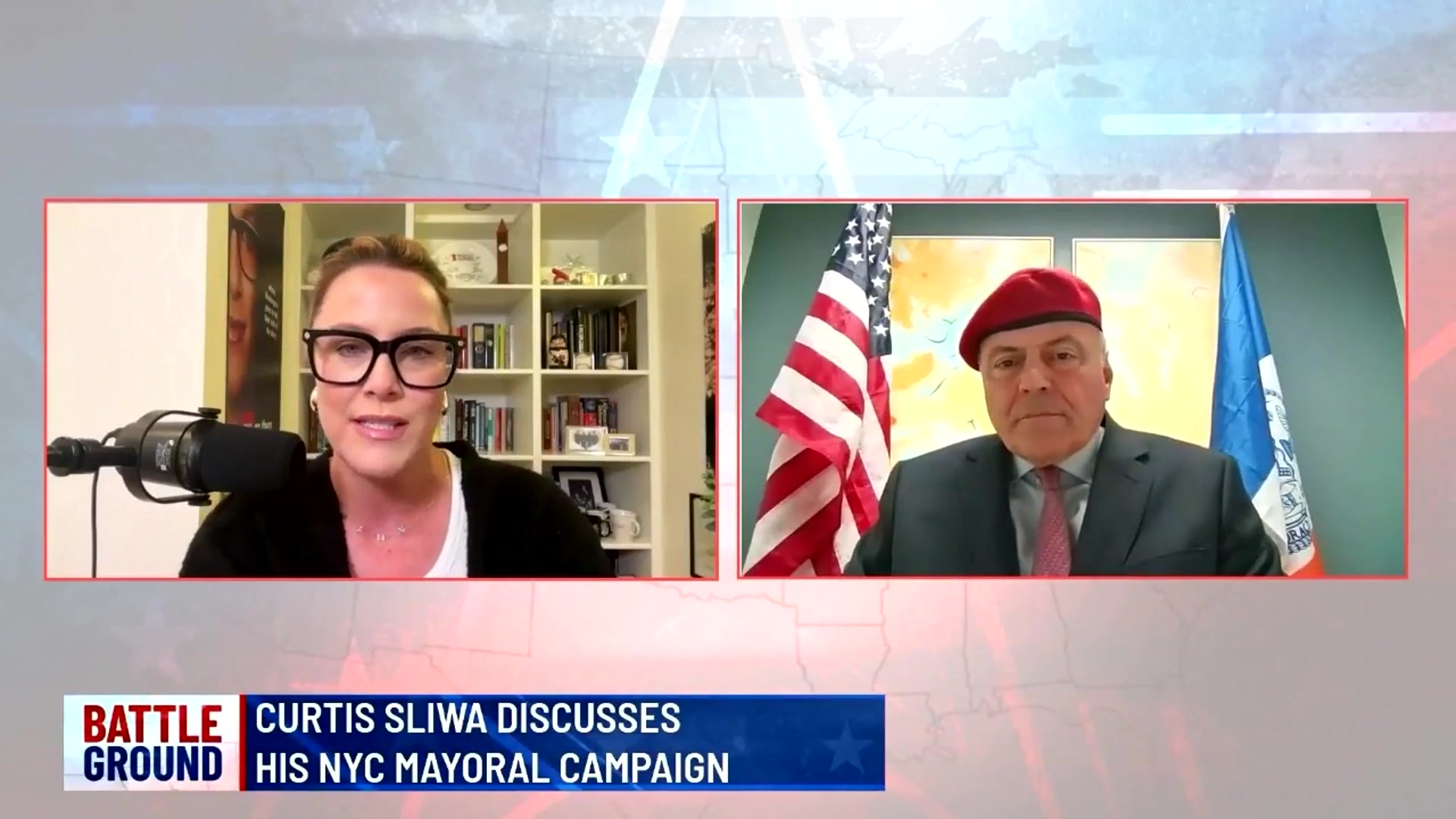 'Video thumbnail for Super PAC Links Climate to NYC Living Costs | Battleground NYC'
