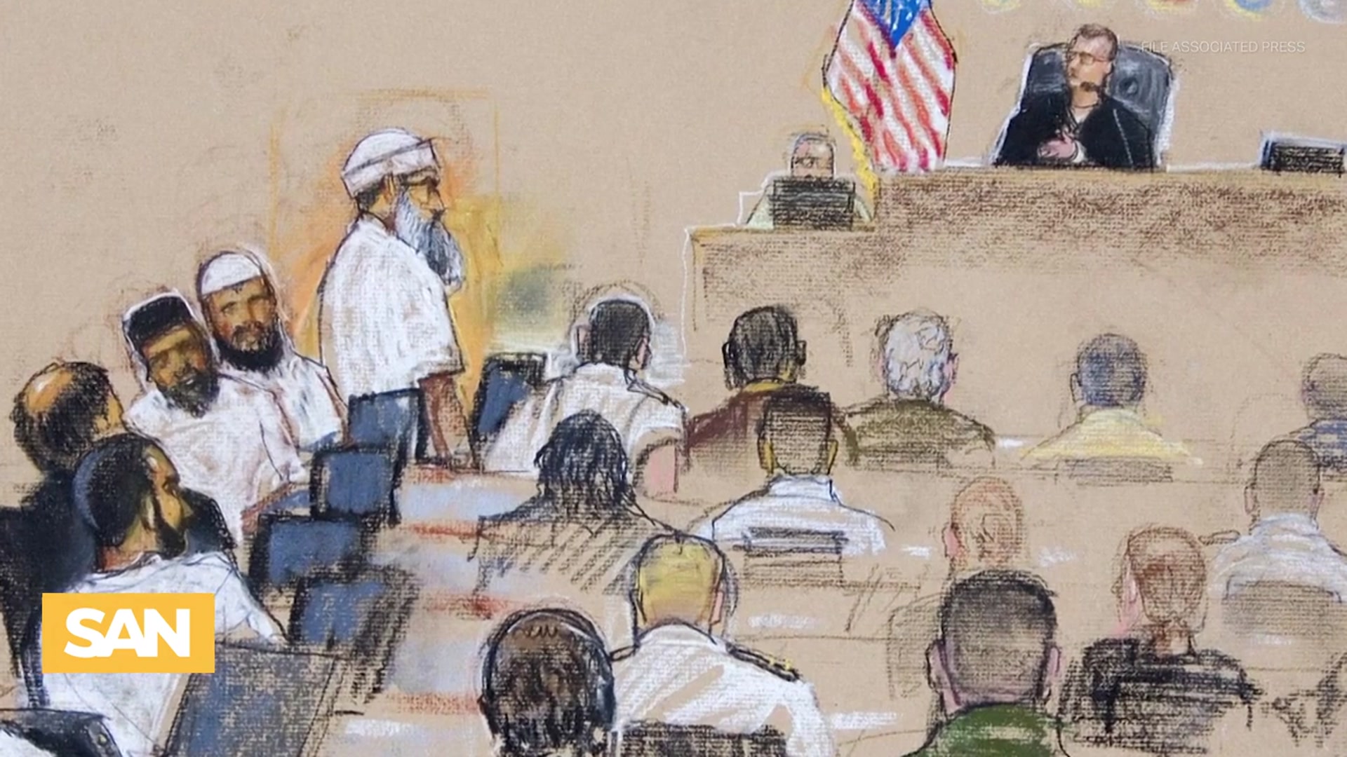 'Video thumbnail for Court tosses plea deal for alleged 9/11 mastermind Khalid Sheikh Mohammed'