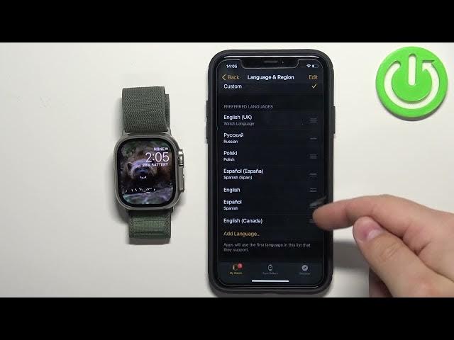 Video thumbnail for How to Change Language on Apple Watch ULTRA - Set Spanish or Arabic on Apple Watch Ultra
