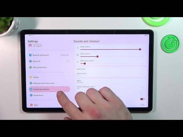 Video thumbnail for How to Enable/Disable Charging Sound on LENOVO Tab P11? - Sound Settings