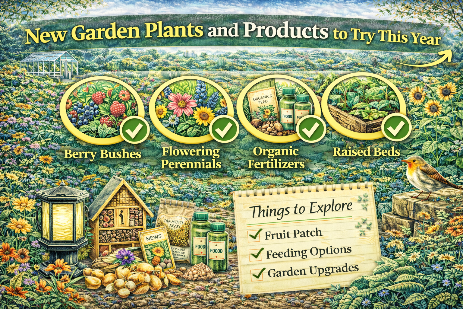 Video thumbnail for New Garden Plants and Products to Try This Year