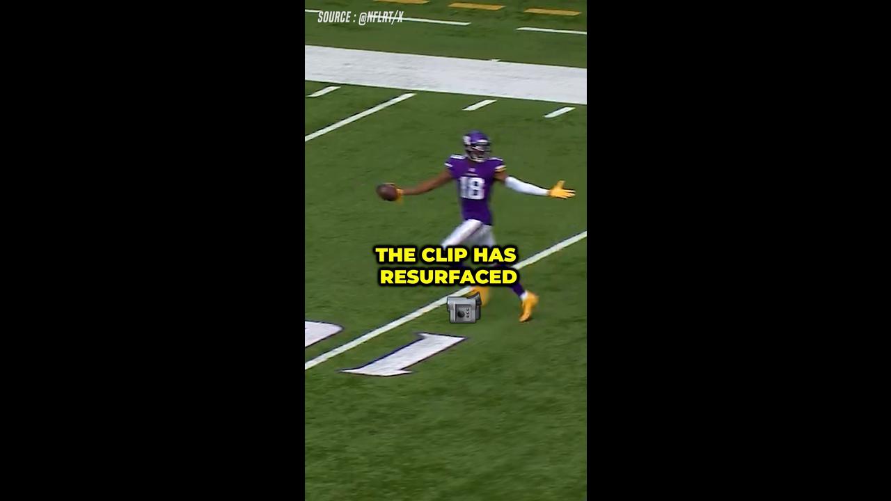 Video thumbnail for Justin Jefferson’s First NFL Touchdown Was Absolutely Ice Cold