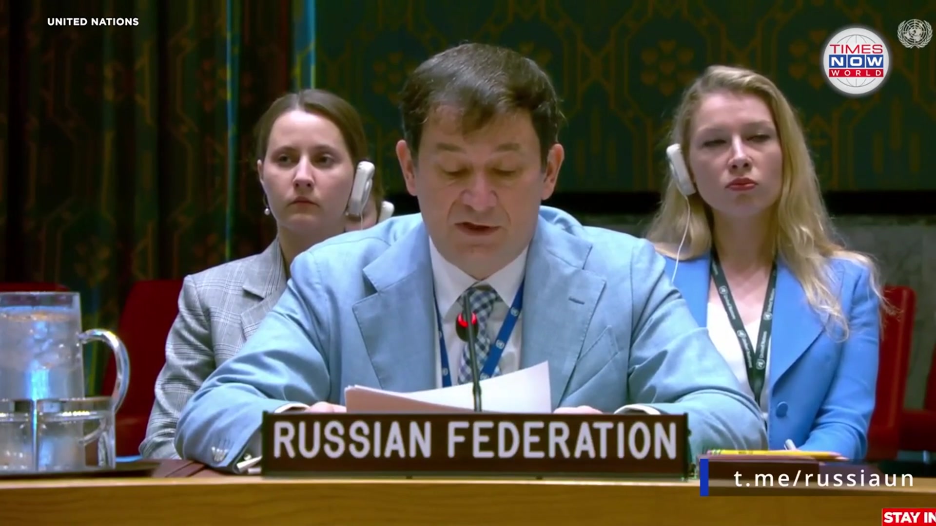 'Video thumbnail for ‘Wolf In Sheep’s Clothing’, Russia Erupts On West and Zelensky at UNSC For Sudden Peace Urges!'