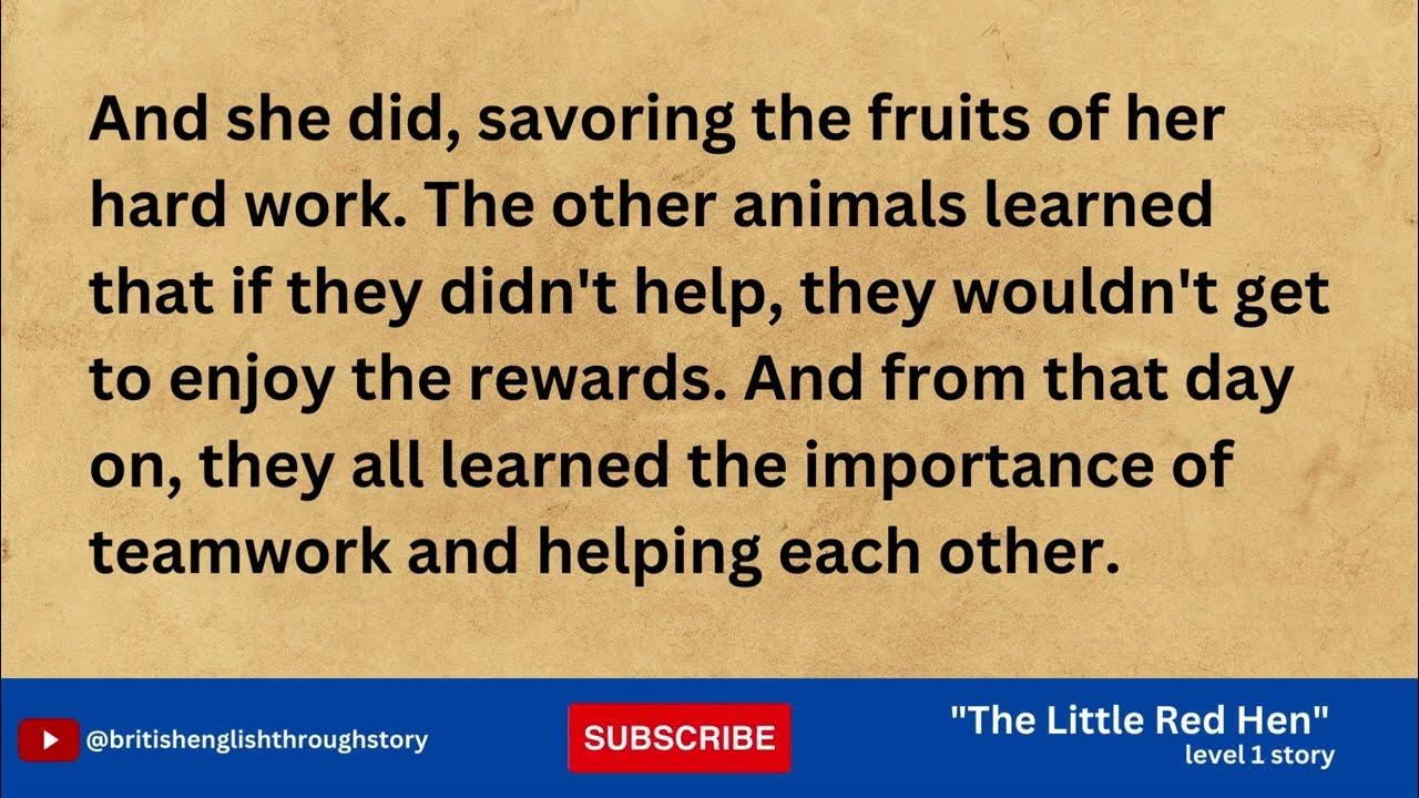 Video thumbnail for Improve your english Listening || Learn british english through story || level 1 english short story