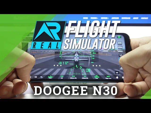 Video thumbnail for Doogee N30 - Real Flight Simulator | Device Performance Test