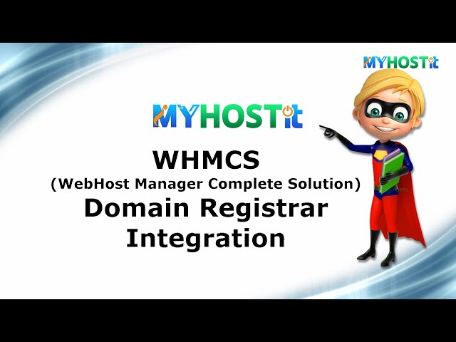 Video thumbnail for WHMCS Domain Registrar Integration