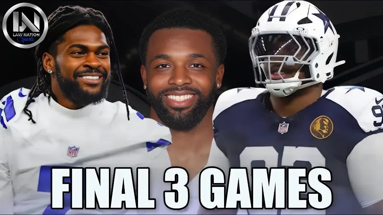 Video thumbnail for Law Nation Sports: cowboys defense in trouble? analyzing eberflus, hurtt, and potential coaching changes