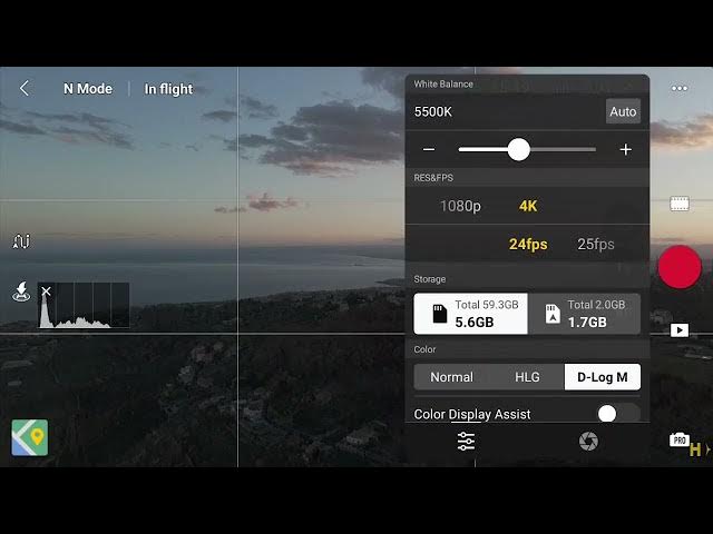 Video thumbnail for DJI Mini 5 Pro - DLOG M Color Profiles