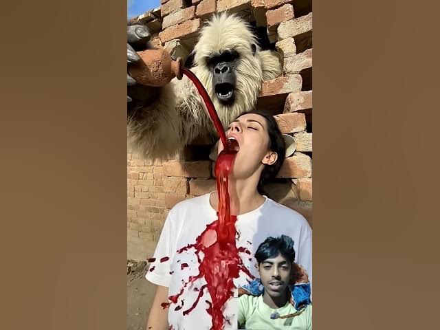 Video thumbnail for Grandfather Saved  Her From Yeti 😱😱😱 #shorts