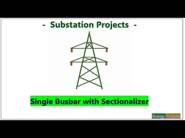 Video thumbnail for Single Busbar with Sectionalizer Busbar Configuration