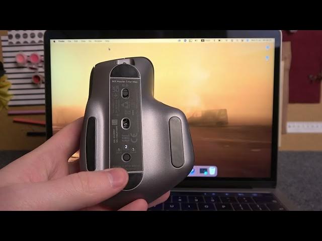 Video thumbnail for How To Pair Logitech MX Master 3 MAC With MacBook