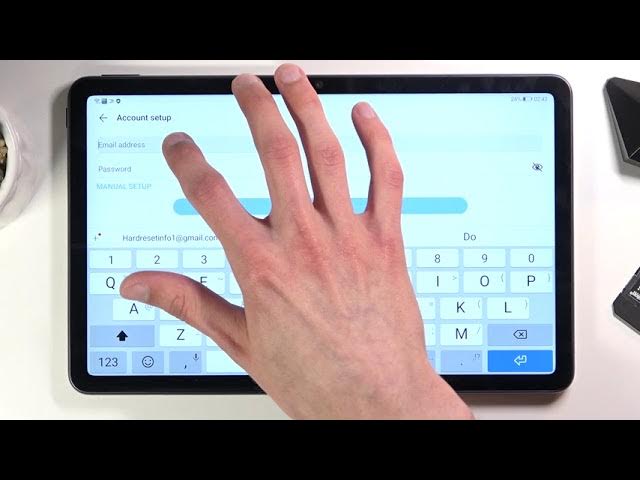 Video thumbnail for How to Add Google Account in HUAWEI MatePad 10.4 – Set Google User