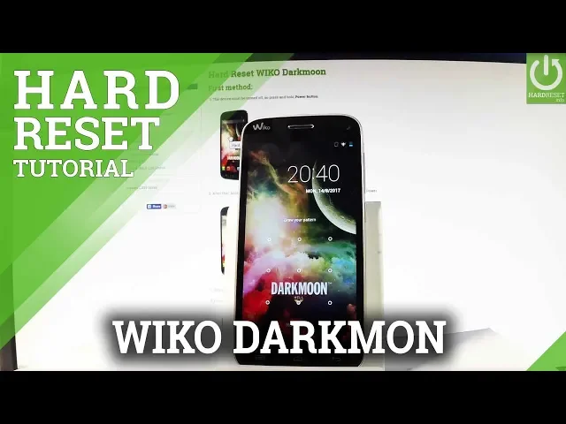 Video thumbnail for WIKO Darkmoon Hard Reset / Bypass Screen Lock / Master Reset