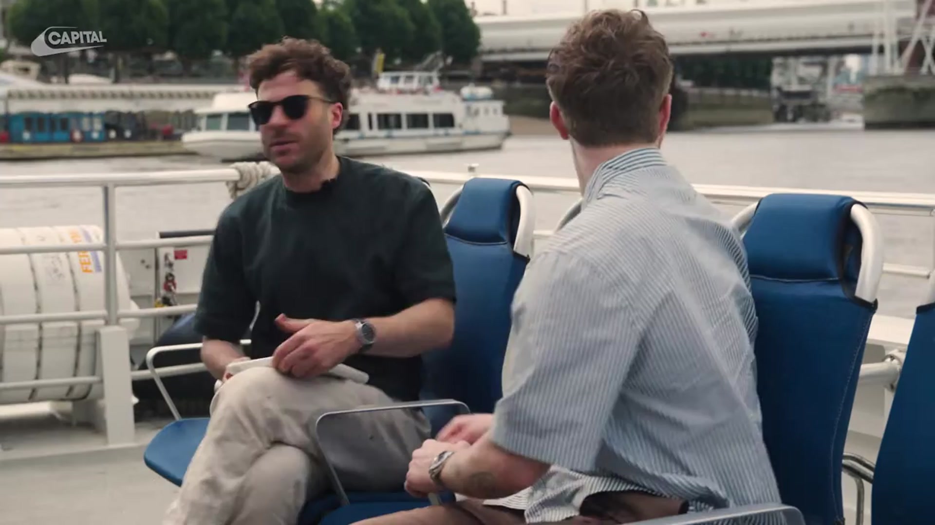 'Video thumbnail for Alex Warren slides into Lewis Capaldi’s DMs on no ‘Ordinary’ boat trip! | Capital'