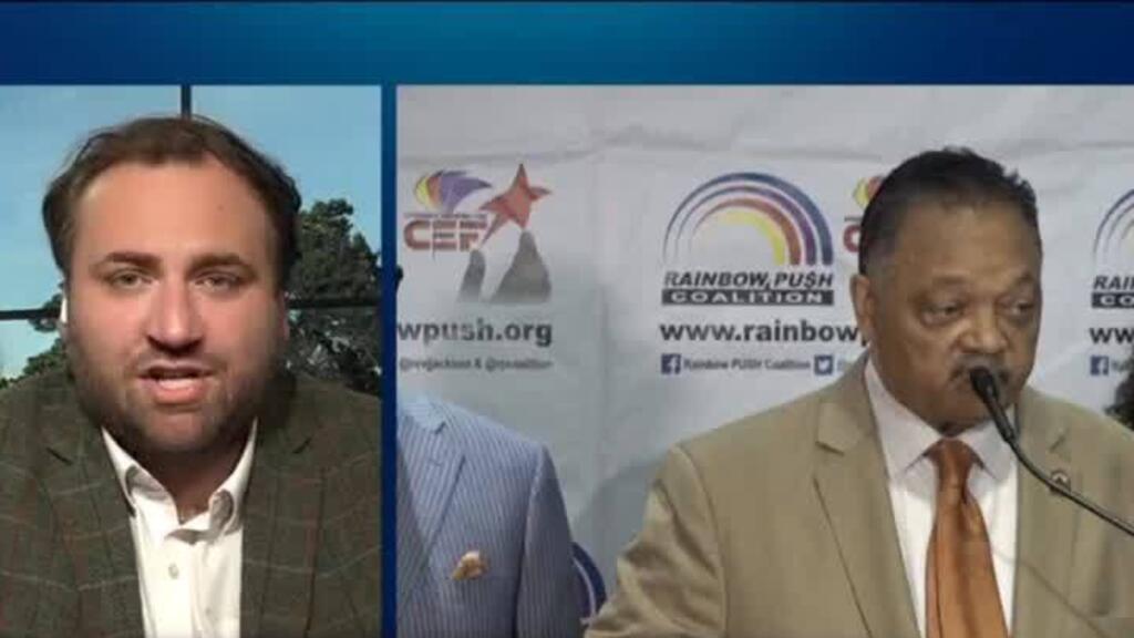 Video thumbnail for Jesse Jackson 'proved that a black man could be a serious contender for the White House'