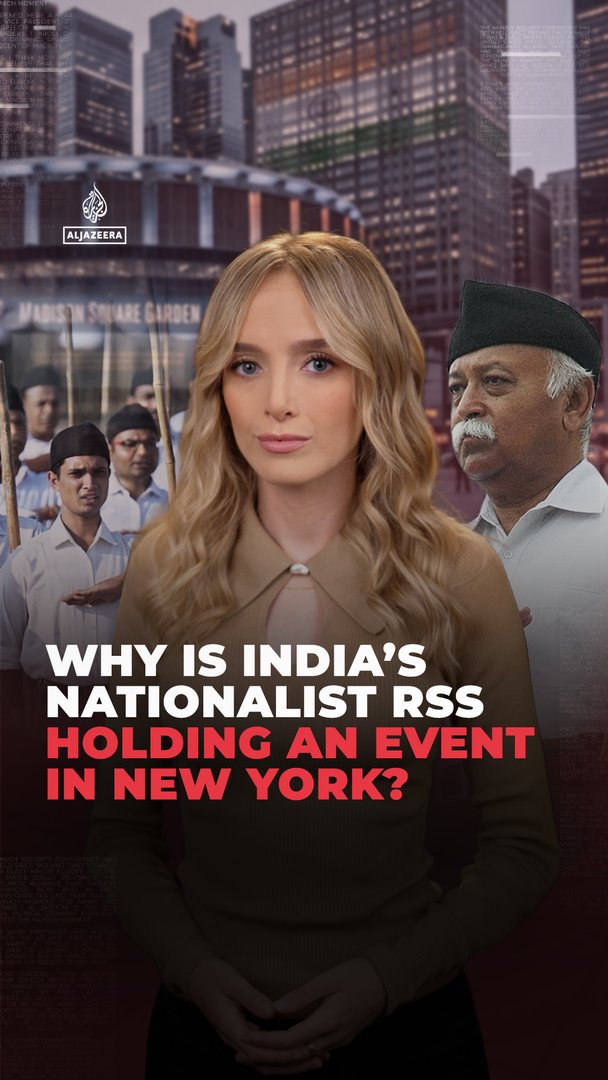 Video thumbnail for Why is India's nationalist RSS holding an event in New York?