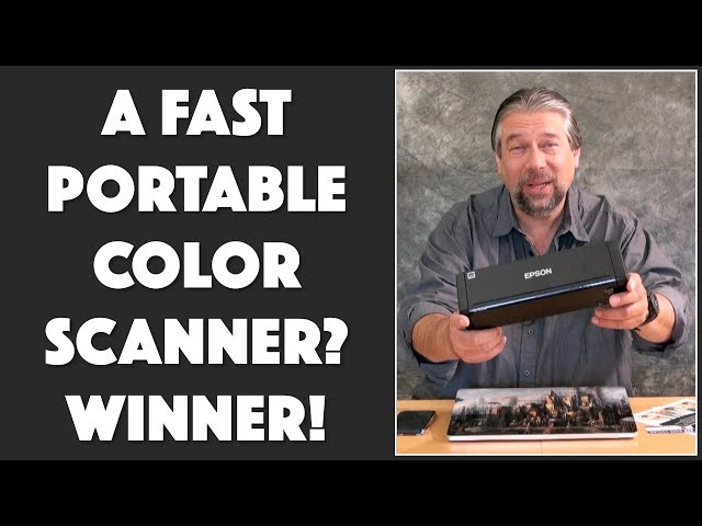 Video thumbnail for The CRAZY COOL Epson ES-300W Scanner - Demo & Review