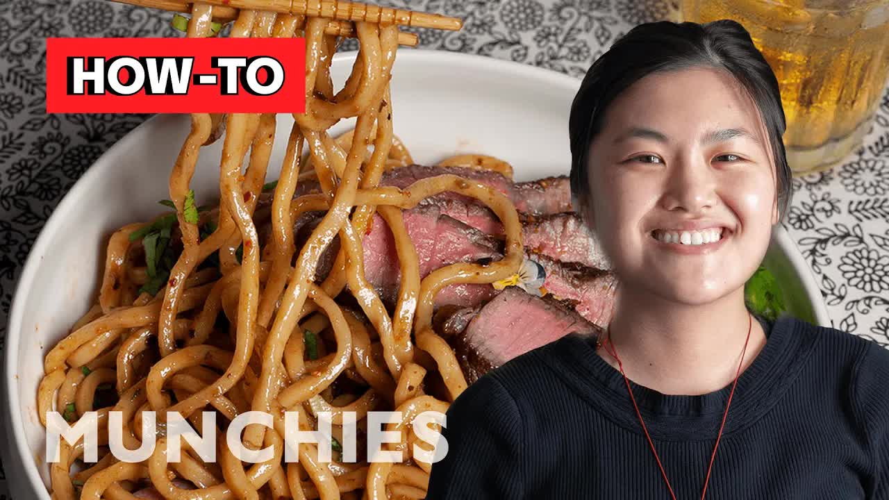 Video thumbnail for vice-munchies: Level Up Your Noodles with Spicy Chili Oil Brown Butter