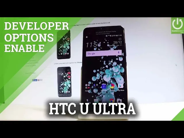 Video thumbnail for How to Enable Developer Options on HTC U Ultra - OEM Unlock