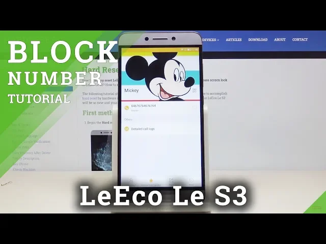 Video thumbnail for How to Block Any Numbers on LeEco Le S3 – Add to Blacklist