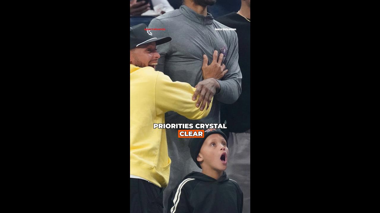 Video thumbnail for Stephen Curry Sends Clear Message on Warriors Contract Extension Talks