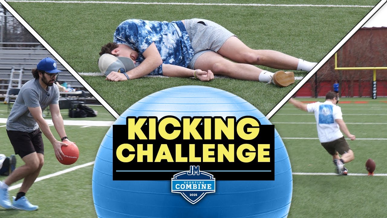 Video thumbnail for We DRAFTED Balls for the ULTIMATE Football Kicking Challenge!