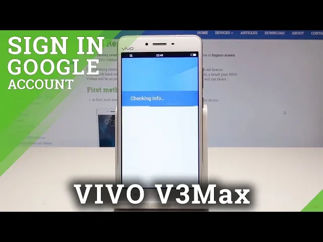 Video thumbnail for How to Add Google Account in VIVO V3Max