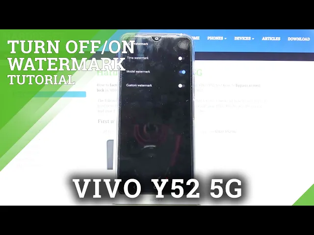 Video thumbnail for How to Turn On Camera Watermark on Vivo Y52 5G – Turn Off Camera Watermark