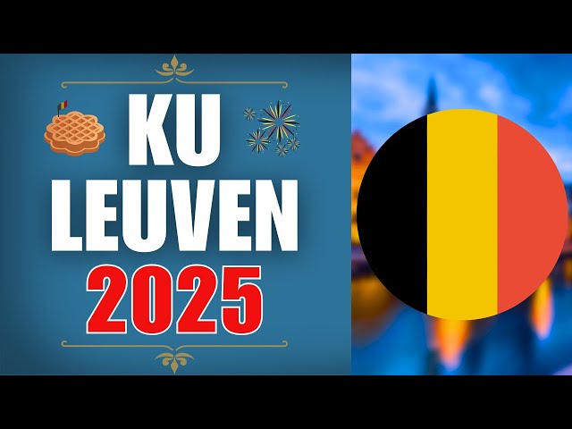 Video thumbnail for Applying to KU Leuven | Application Tutorial