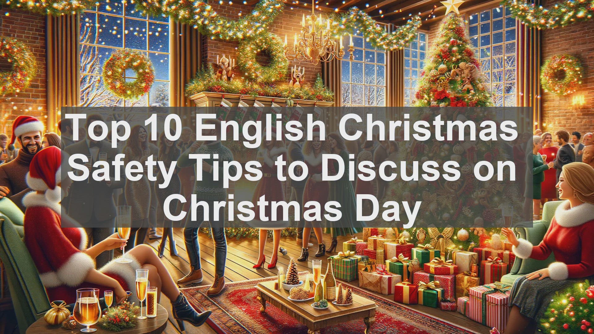 'Video thumbnail for Top 10 English Christmas Safety Tips to Discuss on Christmas Day'