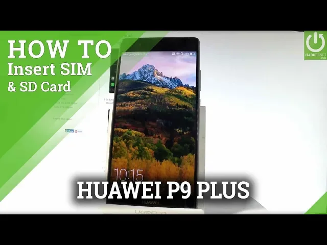 Video thumbnail for How to Insert SIM & SD in HUAWEI P9 Plus - Nano SIM & Micro SD Slot