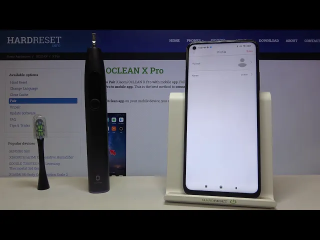 Video thumbnail for How to Change Profile Name in Oclean App – Oclean X Pro Toothbrush Usage Guide
