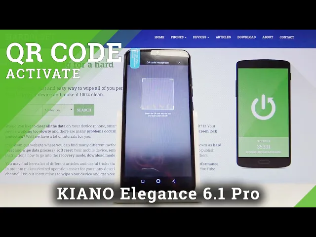 Video thumbnail for How to Allow Camera to Scan QR Codes in KIANO Elegance 6.1 Pro – QR Scanning