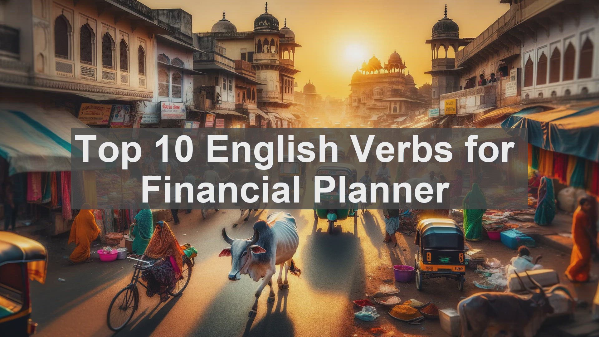 'Video thumbnail for Top 10 English Verbs for Financial Planner'