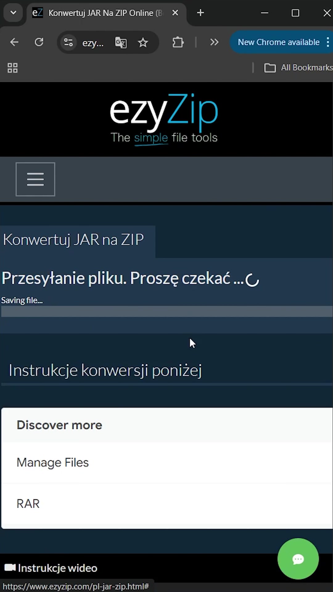 Video thumbnail for 📦 Konwertuj JAR do ZIP w Przeglądarce | Bez Instalacji Oprogramowania