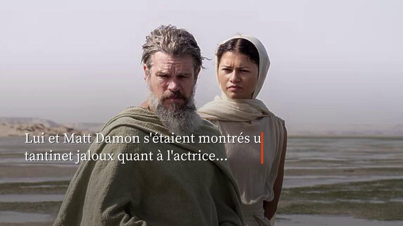 Video thumbnail for Tom Holland soutient Zendaya sur le tournage de «The Odyssey».